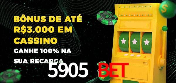 5905 Bet melhor bônus de depósito